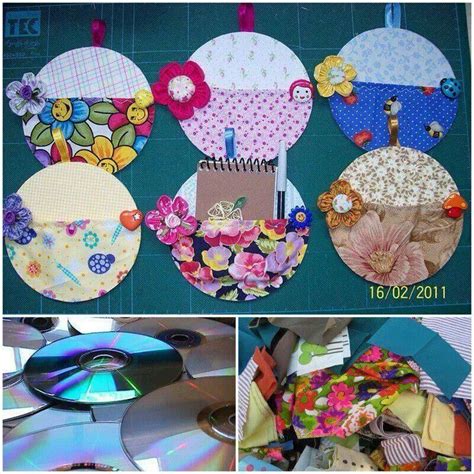 מיחזור דיסקים Recycled cd crafts Old cd crafts Cd crafts