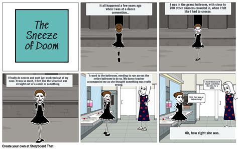 The Sneeze of Doom Storyboard by 15d0bbbf