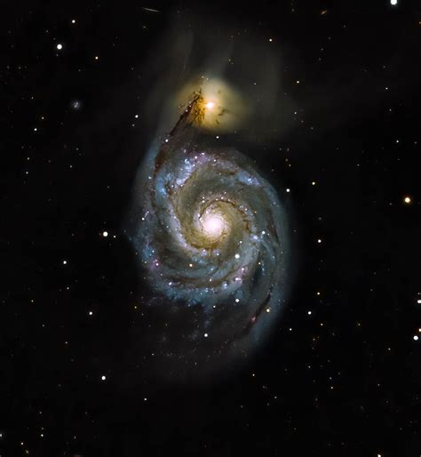 The Whirlpool Galaxy | Telescope Live