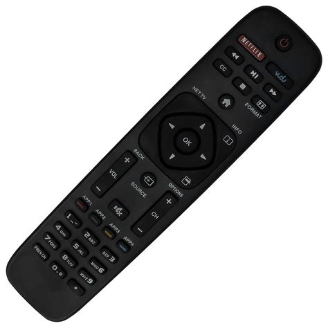 Controle Remoto Para Televis O Philips Smart Netflix Eletromassa