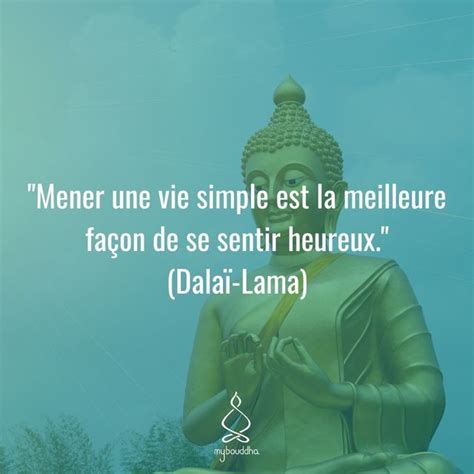 mybouddha on Instagram Mener une vie simple est la meilleure façon