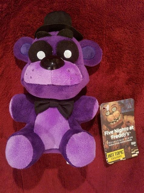 Five Nights At Freddy S Fnaf Shadow Freddy Plush Hot Topic Funko Exclusive Rare