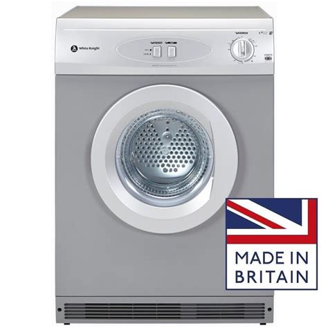 New White Knight C44a7w 7kg Vented Tumble Dryer Reverse Action