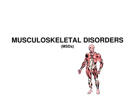 Ppt Musculoskeletal Disorders Msds Powerpoint Presentation Free