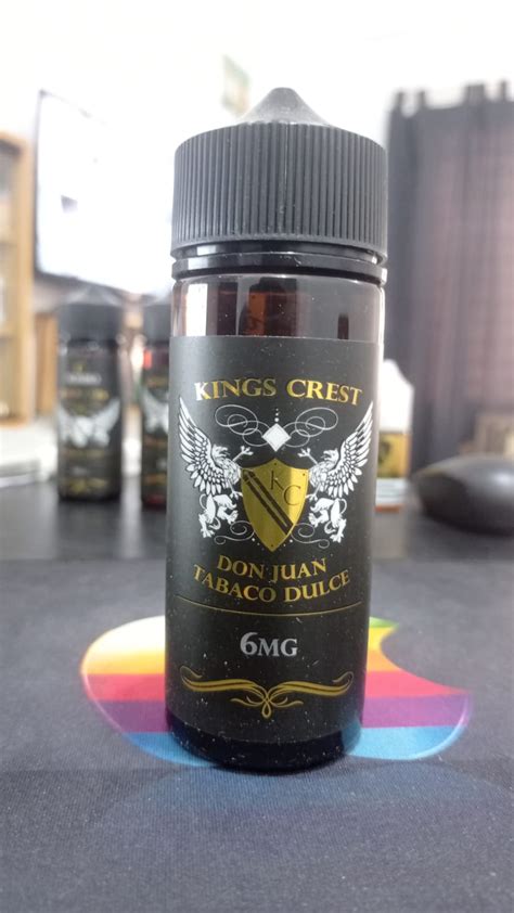 Kings Crest Don Juan Tabaco Dulce Ml Mg Vaporflavorbd