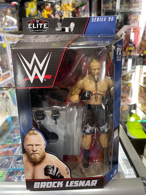 WWE Mattel Elite Brock Lesnar, Hobbies & Toys, Toys & Games on Carousell