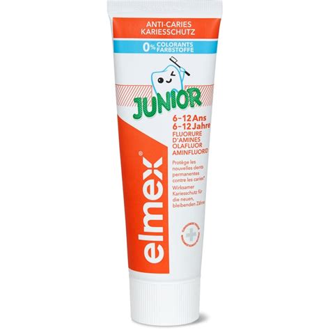 Elmex Junior Zahnpasta F R Kinder Migros