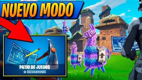 Nuevo Modo Patio De Juegos Llamas Fortnite Battle Royale