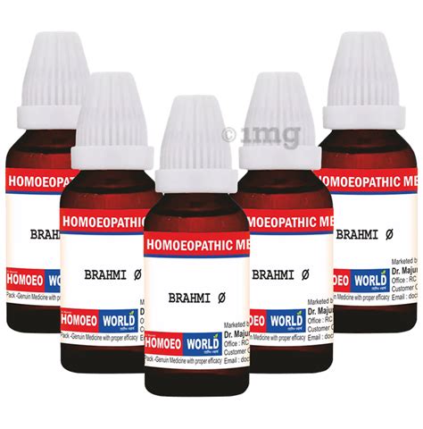 Dr Majumder Homeo World Bacopa Monnieri Brahmi Mother Tincture Q