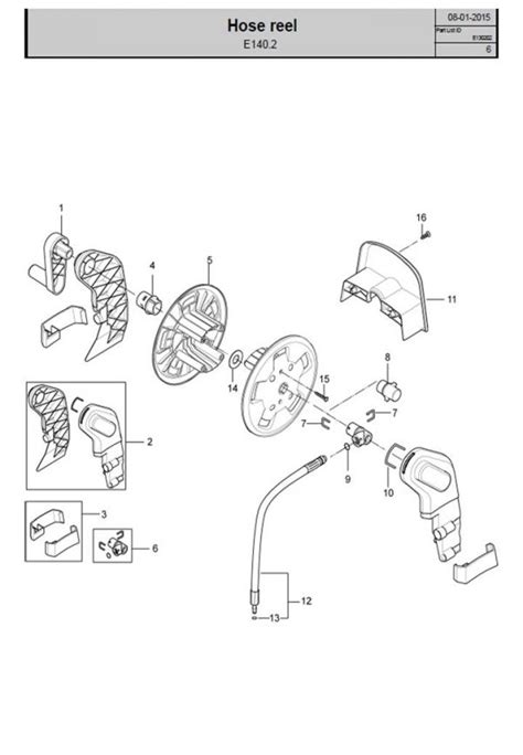 Nilfisk Hose Reel Swivel Housing