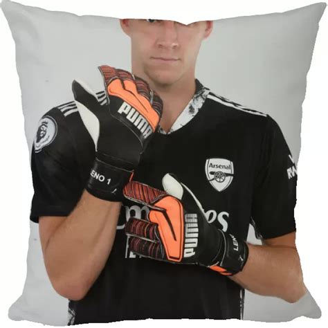 Pillow Of Arsenal Fc Bernd Leno In Training Ahead Of