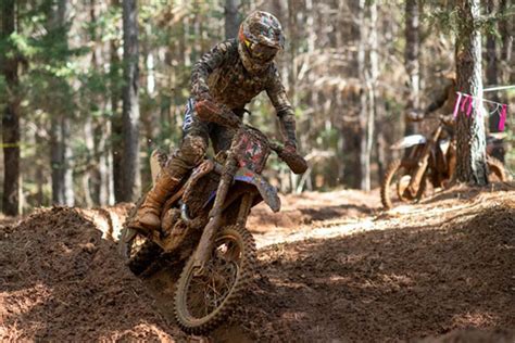 Josh Strang Battles The Mud For Fourth At Big Buck Gncc Opener