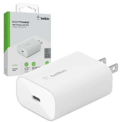 Cargador Belkin Boost Charge 25w USB C Mobile Store Ecuador