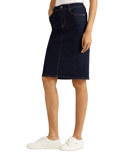 Ralph Lauren Denim Skirt Bloomingdales