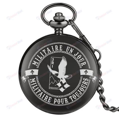 3e Regiment D Infanterie Pocket Watch DH1 Ironclad Shield