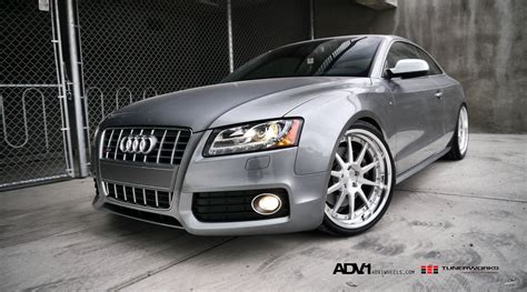 Audi S5 Coupe Fitted With ADV1 Custom Wheels and Lowered Suspension — CARiD.com Gallery