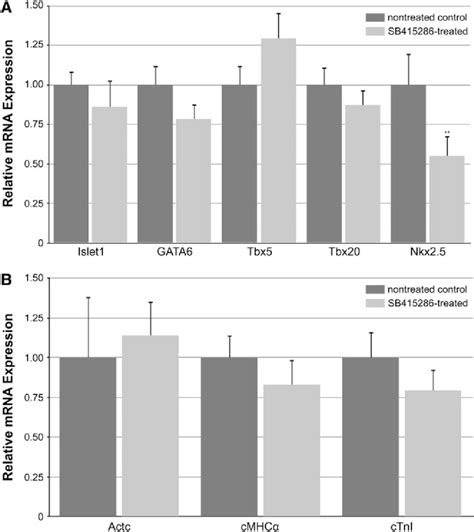 Cardiac gene expression analysis following treatment of the embryo ... 