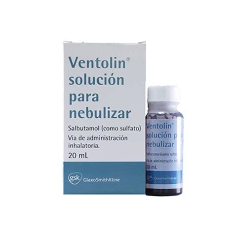 Ventolin Solución Para Nebulizar 20 Ml Farmacia El túnel