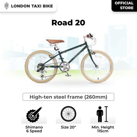 Jual Jefferys Sepeda London Taxi Road Bike Inch British Green