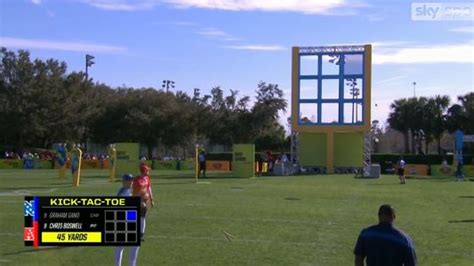 WATCH: NFL plays tic-tac-toe at Pro Bowl Skills Challenge | NFL News ...