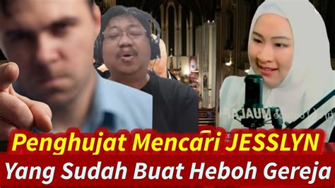 Muallafah Jeslyn Di Cari Pendeta Ada Apa Ternyata Kepanasan