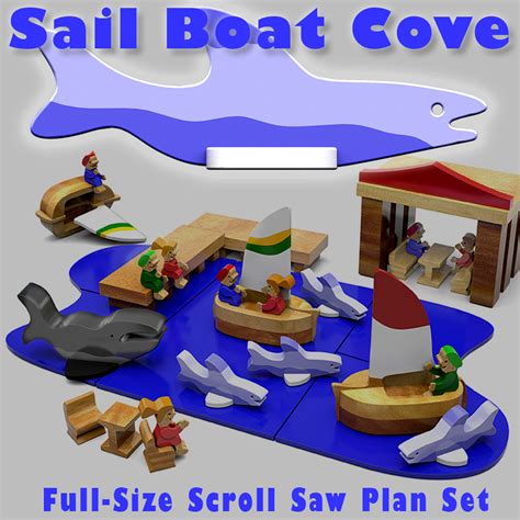 Sailboat Cove Wood Toy Plans