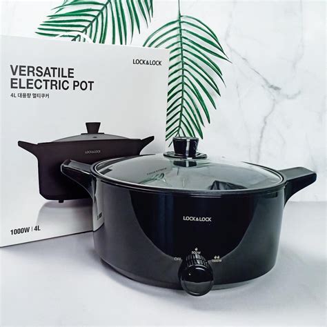Ch Nh H Ng N I L U I N A N Ng Lock Lock Versatile Hot Pot Ejp Blk L Shopee Vi T Nam