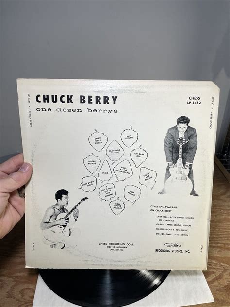 Chuck Berry One Dozen Berrys Vinyl Record Chess Ebay