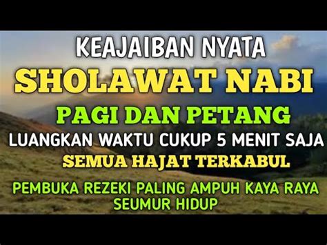 Sholawat Nabi Merdu Sore Hari Sholawat Burdah Penarik Rezeki Dari