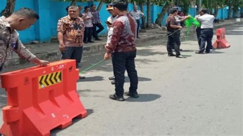 Jelang Idul Fitri Dishub Ciamis Terapkan Rekayasa Arus Lalulintas Di