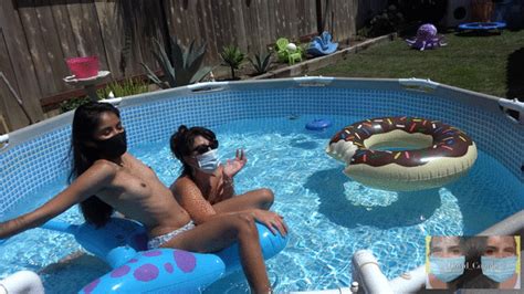 Pool Party With Bikini Thug Covid Couple Clips Sale