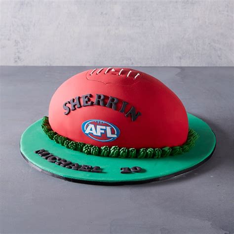 Afl Footy Birthday Cake