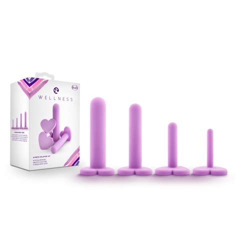 Wellness Set De Dilatadores Vaginales Lila Banana Pop Sex Shop