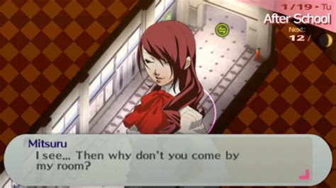 Persona 3 Portable Mitsuru Empress Social Link Choices Guide RPG Site