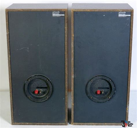 Vintage Polk Audio Monitor 5b Bookshelf Speakers Photo 966133 Us