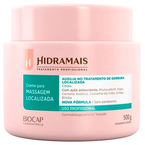 Creme Para Massagem Localizada Phytocafeil Hidramais 500g Perfumaria