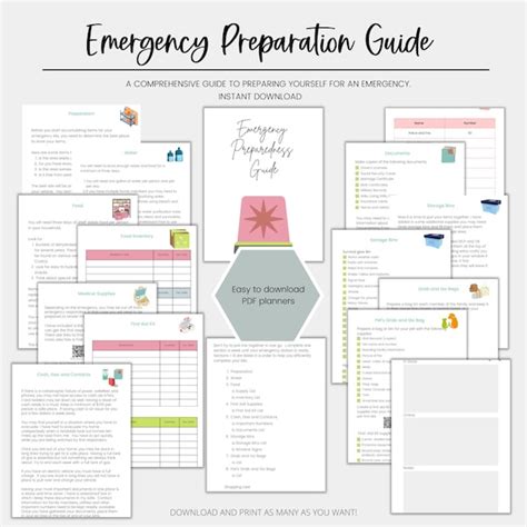 Emergency Preparedness Etsy