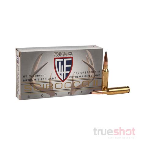 Fiocchi Hyperformance Creedmoor Grain Scirocco Ii Boat Tail Spitzer