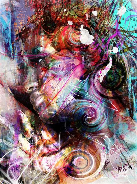 colorful melancholy Painting by yossi kotler | Saatchi Art