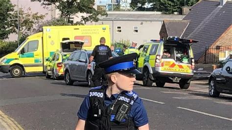 Brighton Crash Pedestrian Seriously Injured After Police Car Hits Wall