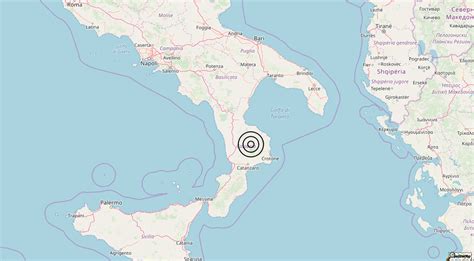 Terremoto 2 Km SE Santa Sofia D Epiro CS Magnitudo ML 2 8 07 05