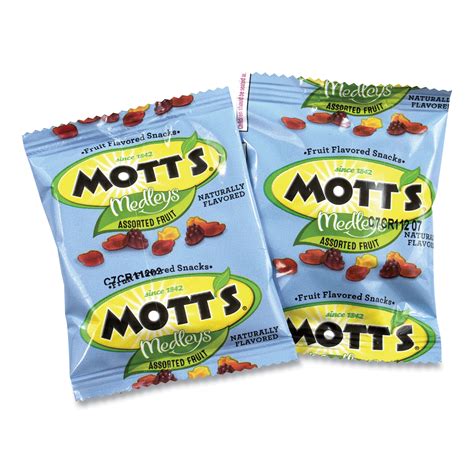 Motts® Medleys Fruit Snacks 0 8 Oz Pouch 90 Pouches Box Delivered