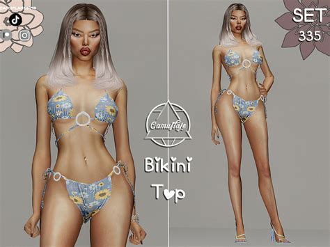 The Sims Resource SET Bikini Top