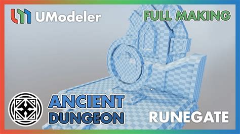 D Modeling In Unity Full Making Video Of Modeling A Runegate A In