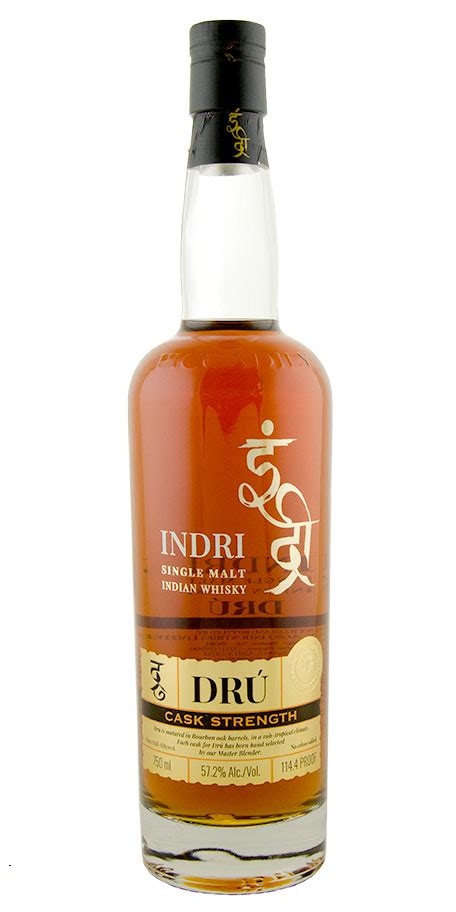 Indri Dru Cask Strength Single Malt Indian Whisky Astor Wines And Spirits