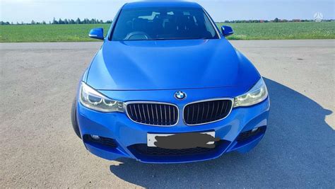 BMW 320 Gran Turismo Dalimis M Paketas R18 Ratai Skirtingu Plocio Nbt