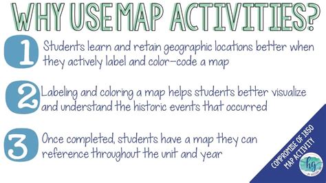 Compromise of 1850 Map Activity - By History Gal