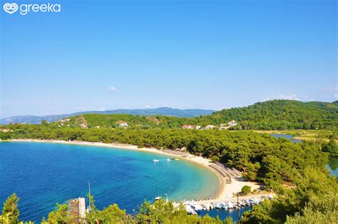 Skiathos Koukounaries Beach Photos Map See And Do Greeka