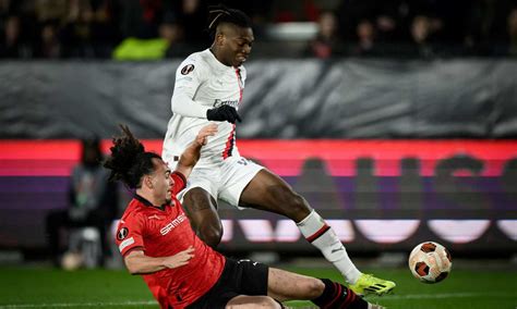 Rennes Milan le pagelle di CM Leao bello a metà Jovic si fa