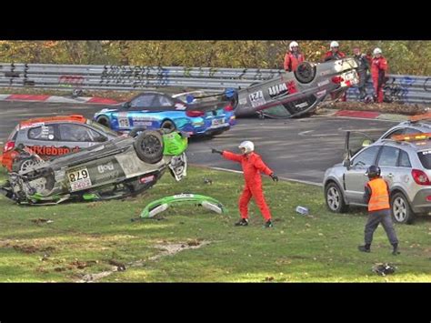 NÜRBURGRING CRASH FAIL Compilation Mistakes CHAOS Racing